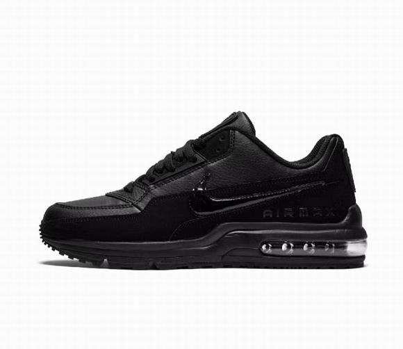 All Black Nike Air Max LTD Men's Shoes-12